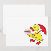 Duckling with cake (Front/Back)