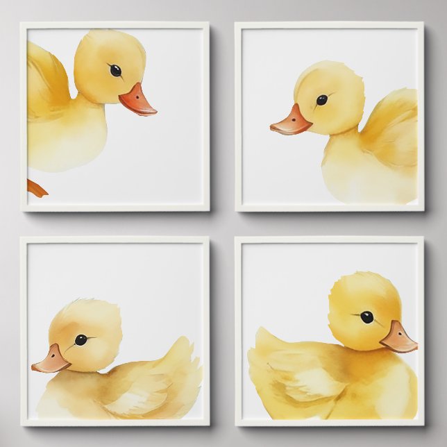 Ducklings Photo Tiles Peel And Stick Photo Tile (Front Set)