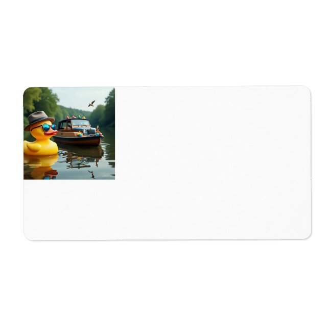 Duckme River Label (Front)