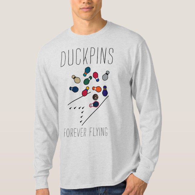 DUCKPINS - Forever Flying T-Shirt (Front)