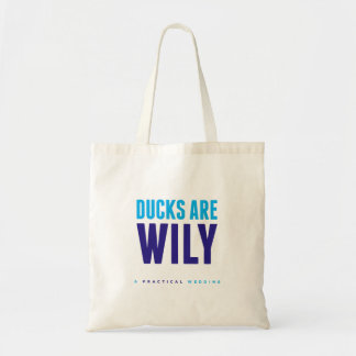 Ducks Are Wily Tote by A Practical Wedding Bag