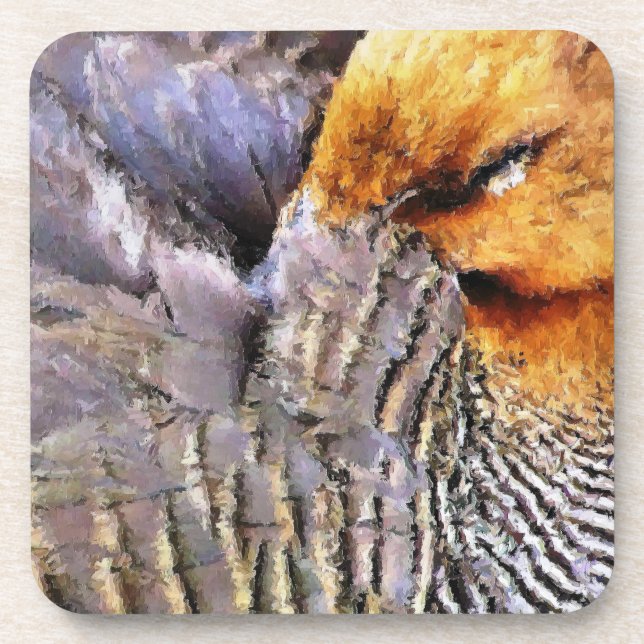 DUCKS BEVERAGE COASTER (Front)