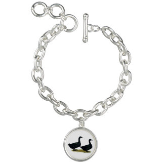 Ducks: Black Cayugas Bracelet