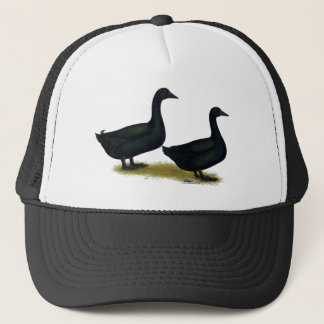 Ducks: Black Cayugas Trucker Hat