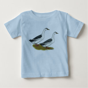 Ducks: Blue Magpies Baby T-Shirt