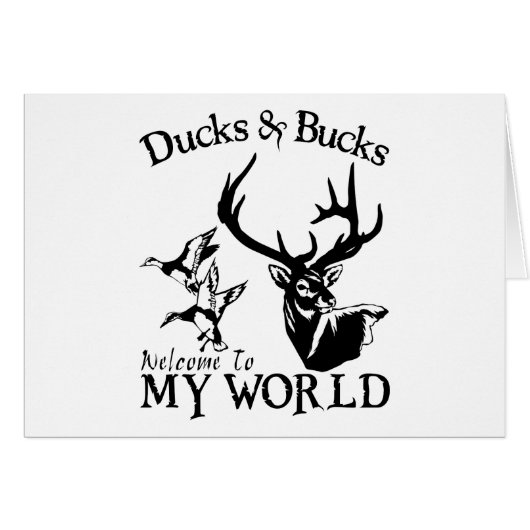 DUCKS & BUCKS CARDS (Front Horizontal)