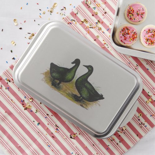 Ducks  Cayuga Pair Cake Pan