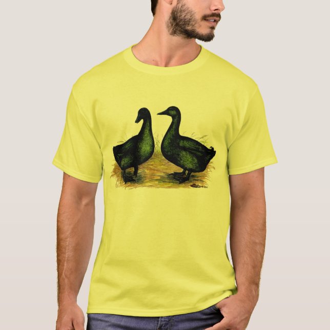 Ducks:  Cayuga Pair T-Shirt (Front)
