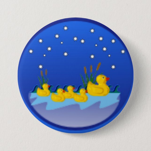 Ducks Family Button (Front)