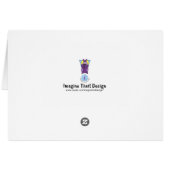 Ducks in a Row Easter Card (Back Horizontal)