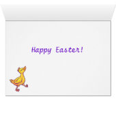 Ducks in a Row Easter Card (Inside Horizontal (Bottom))