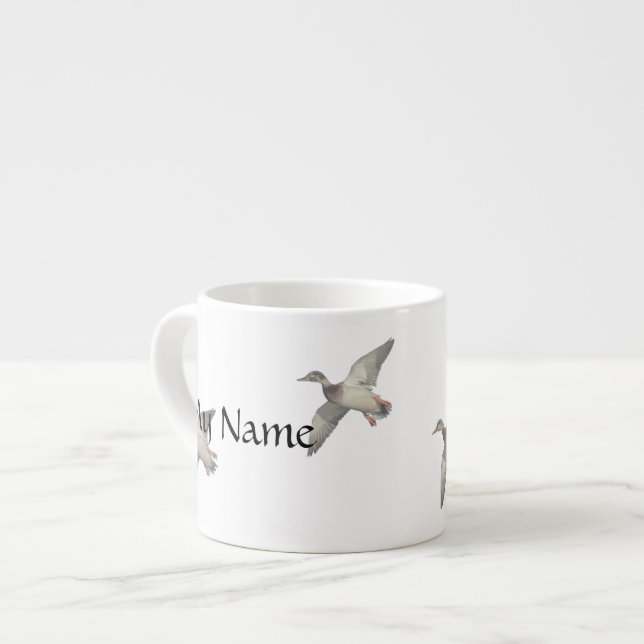Ducks in flight Espresso Mug (Front Left)