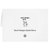 Ducks in love cards (Back Horizontal)