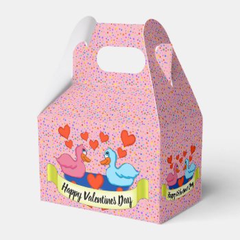 Ducks In Love Favor Box by Shenanigins at Zazzle
