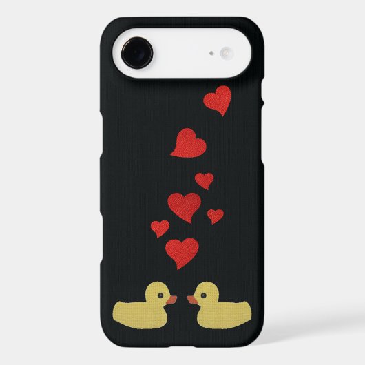 Ducks In Love iPhone 4 Case (Back)
