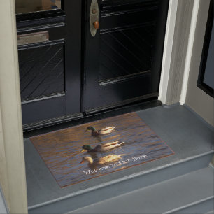 Ducks in Water Doormat