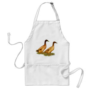 Ducks:  Khaki Campbell Adult Apron