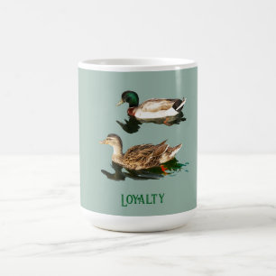 Ducks mallards coffee mug