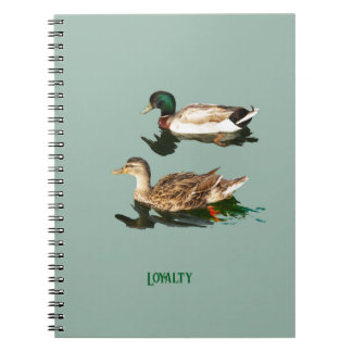 Ducks mallards notebook