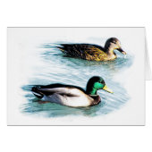 Ducks on the Lake (Front Horizontal)