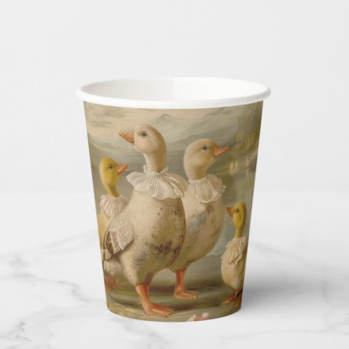 Ducks _ Paper Cups Size 236ml Paper Cup