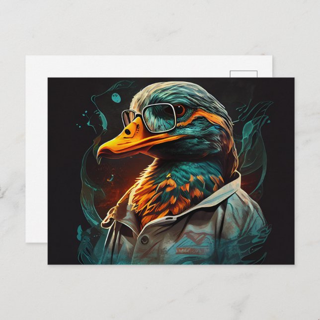 Ducks Postcards (Front/Back)