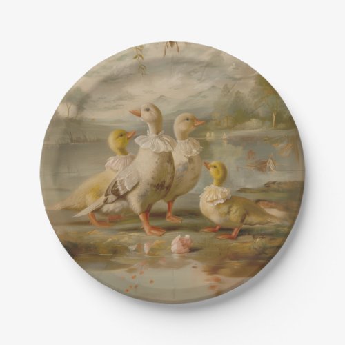 Ducks _ Round Paper Plates