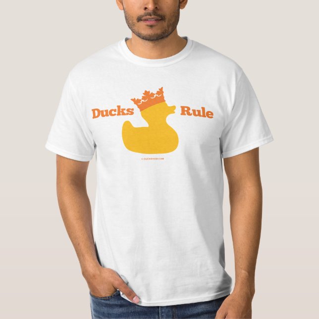 Ducks Rule (Unisex) T-Shirt (Front)