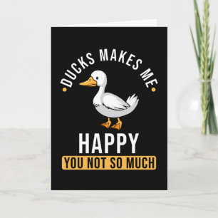 Ducks Saying Funny Card