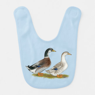 Ducks: Silver Appleyard Bib