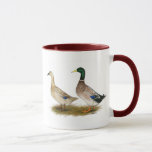 Ducks:  Silver Welsh Harlequin Mug at Zazzle