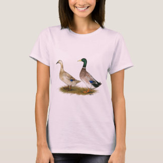 Ducks: Silver Welsh Harlequin T-Shirt