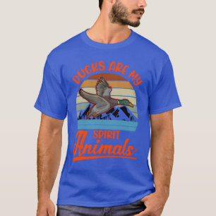 Ducks Spirit Animal Duck Breeders friends T-Shirt
