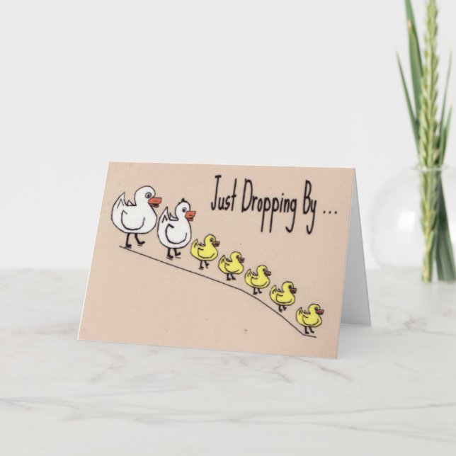 Ducks Thinking of You Card (Front)