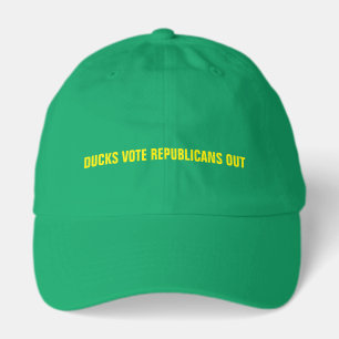 DUCKS VOTE REPUBLICANS OUT HAT