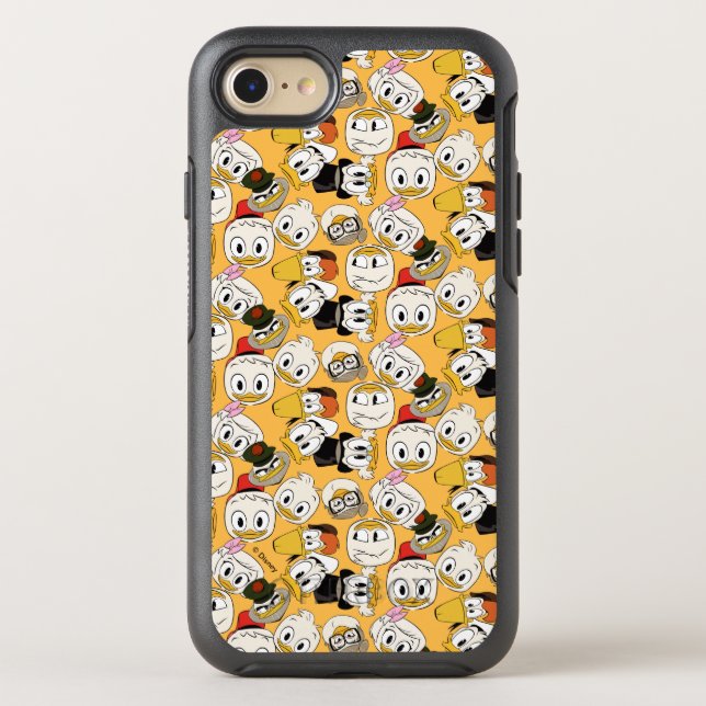 DuckTales Character Pattern Otterbox iPhone Case (Back)
