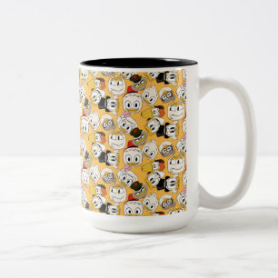 DuckTales Character Pattern Two-Tone Coffee Mug