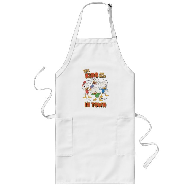 DuckTales | The Kids are Back in Town Long Apron (Front)