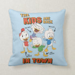 DuckTales | The Kids are Back in Town Throw Pillow