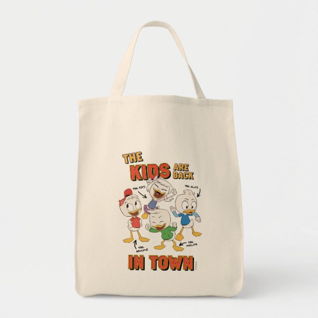 DuckTales | The Kids are Back in Town Tote Bag (Front)
