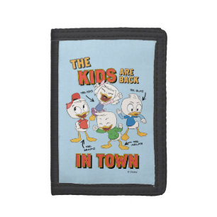 DuckTales The Kids are Back in Town Tri-fold Wallet