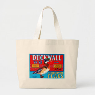 Duckwall Hood River Pears Large Tote Bag