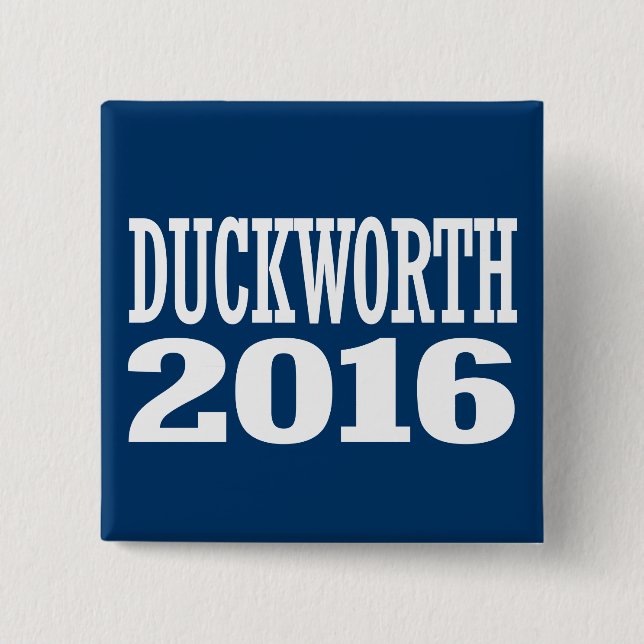 Duckworth - Tammy Duckworth 2016 Button (Front)