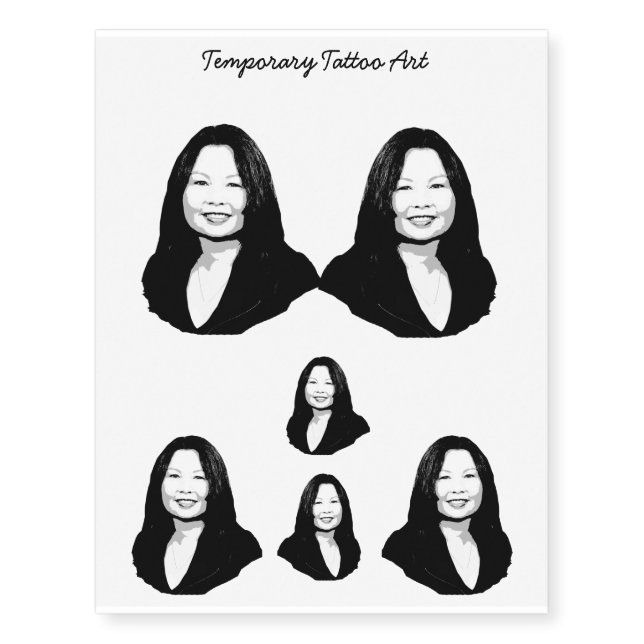 DUCKWORTH TEMPORARY TATTOOS (Front)