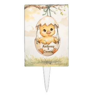 Ducky Baby Shower  Cake Topper