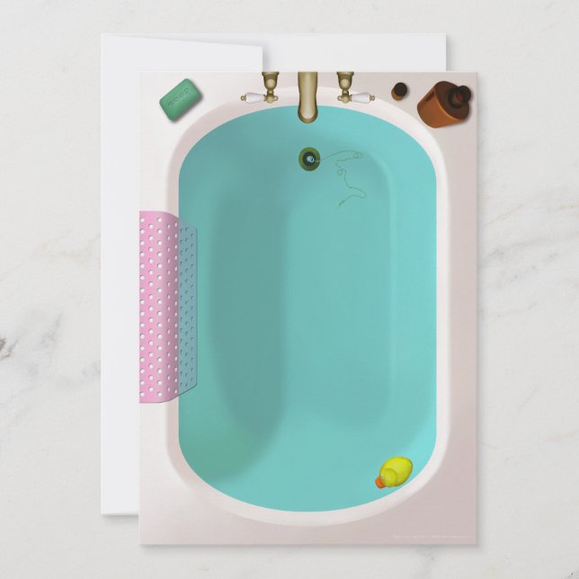 Ducky Baby Shower Invitations (Front)