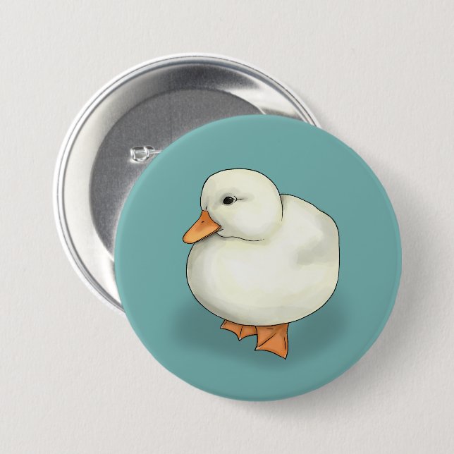 Ducky Badge Button (Front & Back)
