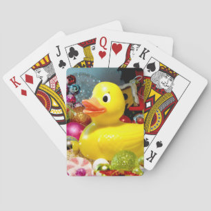 Ducky Christmas I Poker Cards
