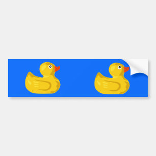 Ducky Duck Bumper Sticker