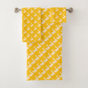 Ducky Duck Kids Yellow Bath Towel Set